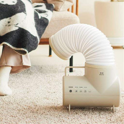 スポットヒーターとしても。