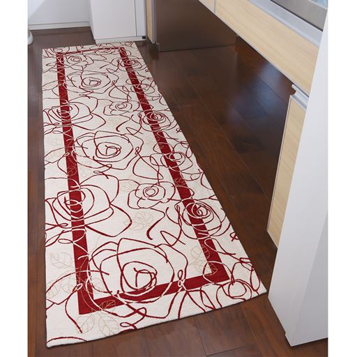 レッド(横240×縦65cm)<br>キッチンマットとしても。