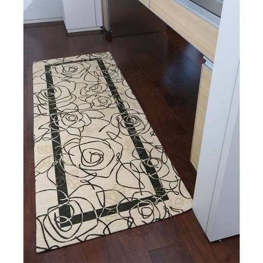 ブラック<br>横180×縦65cm