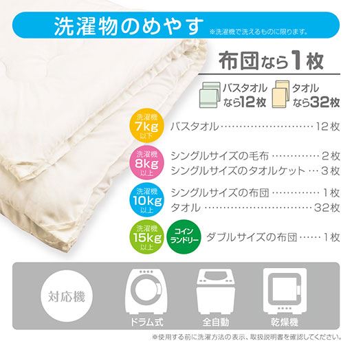 B(70cm)<br>洗濯物の目安