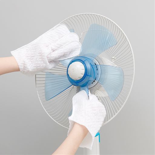 扇風機の細かいホコリもキャッチ
