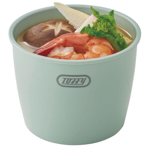 調理用カップ2個付きで、茶碗蒸しやお菓子作りも。