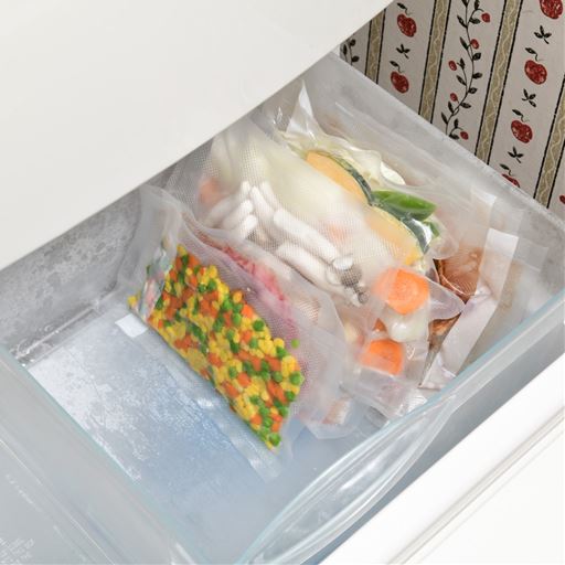 店頭で販売されている状態で保存するのに比べてコンパクトになるので冷蔵庫の整理にもおすすめ!!