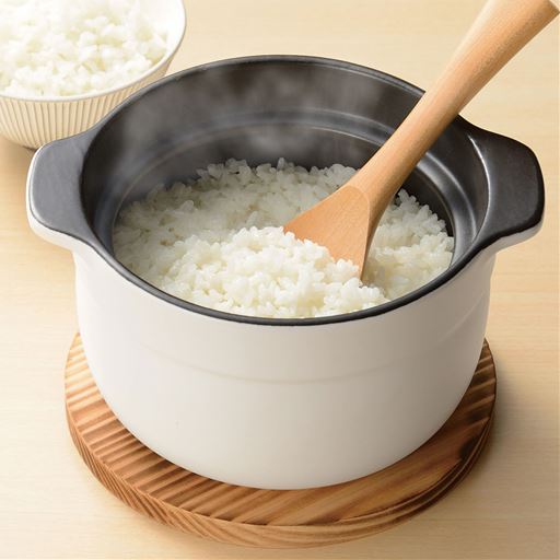 電子レンジで簡単土鍋の炊きたてごはん