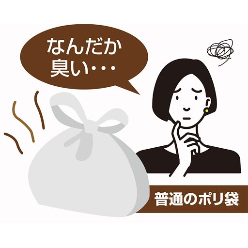普通のポリ袋
