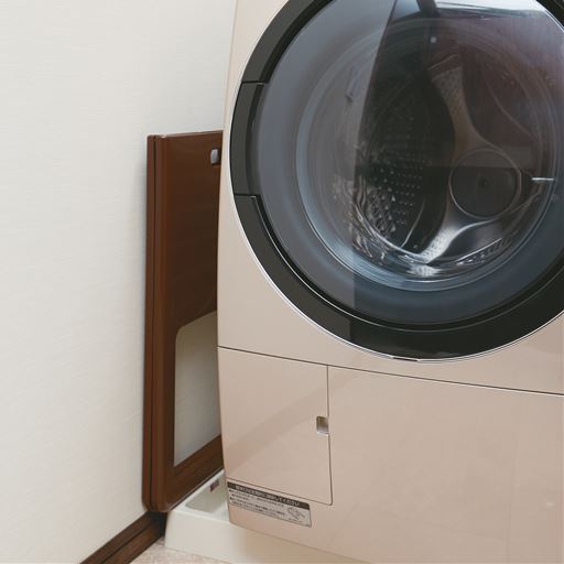 すき間に収納できる