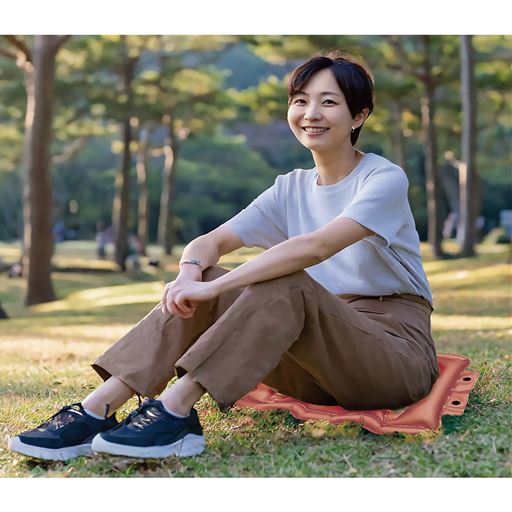 すぐれたクッション性でお尻ゆったりリラックス!