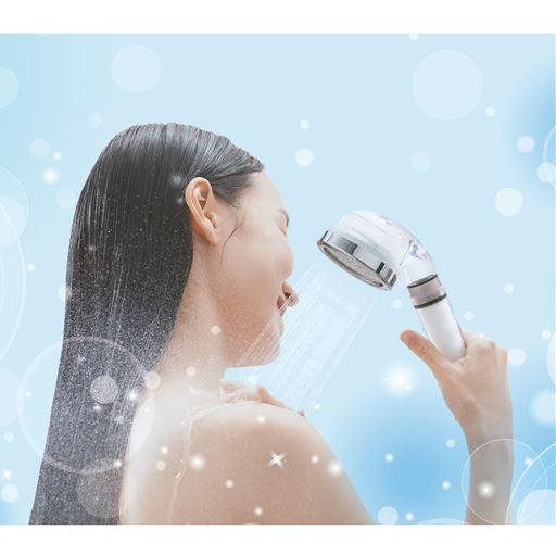 飲み水に気を使うなら、浴びる水にも気を使いたい!
