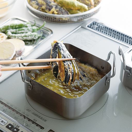 次回の揚げ物料理へ準備もカンタン