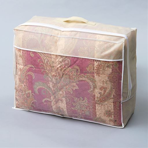 収納に便利な収納袋付き。