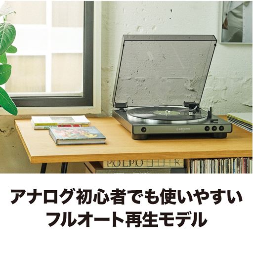 アナログ初心者にもおすすめ