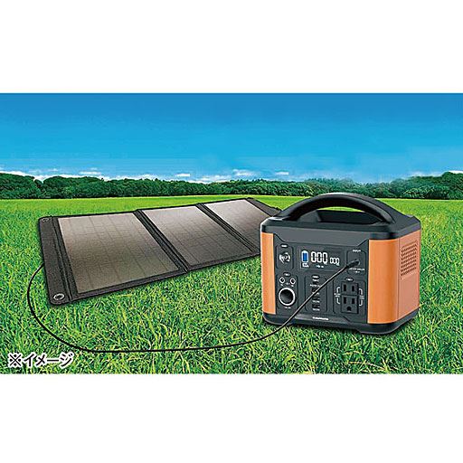 キャンプや災害時の電源供給に最適なバッテリー。