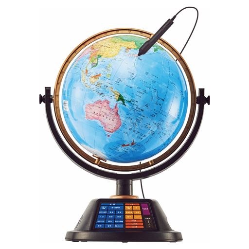 パーフェクトペンでテーマを選んで国をタッチすると、その国のいろいろな情報を音声で教えてくれます。
