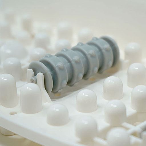 フットマットは突起付き