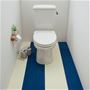 使用例:トイレでトイレマットとして※画像のアイボリーカラーは販売しておりません。