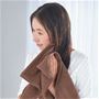 ブラウン<br>濃い色なので、ヘアカラーによるタオル汚れが気にならない!キッチンや作業用などにもおすすめです。