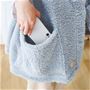 両サイドに大きいポケット付き。<br>※このカラーは完売しました。