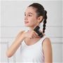 球型のアタッチメントは弾力性があり、軽やかなタッピングで様々な部位に使用できます。