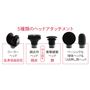 5種類のヘッドアタッチメント
