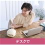 デスクで