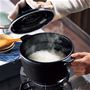 ブラック<br>火加減要らずでご飯が炊ける。