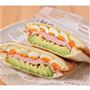 具沢山のホットサンドが手軽に作れます。