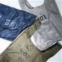 コンパクトなエコバッグ。<br>シンプルで使いやすいカラーをご用意しました。