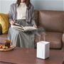 コードレスで使えるコンパクトな加湿器。2つの噴霧口から出るパワフルなミストが、潤い空間を演出します。