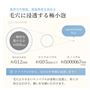 毛穴に浸透する極小泡
