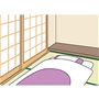 寝室に