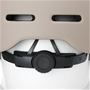 調節しやすいヘルメット回転ノブ