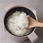 土鍋で炊いたような<br>美味しいお米を炊くことが出来ます。<br>もち米も美味しく炊けるので<br>レパートリーが広がります