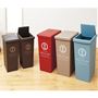 左からブラウン B(30L×2)、レッド A(45L)、ベージュ A(45L)、ブルー A(45L)