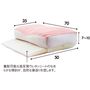 マット部厚み1.5～4cm<br>※寸法の単位は約cmです。