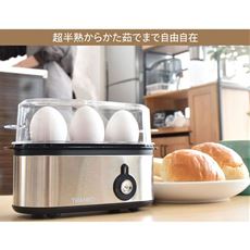 卓上で簡単ゆでたまご「超高速エッグスチーマー」