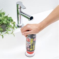 泡のジェット噴流で排水管キレイ
