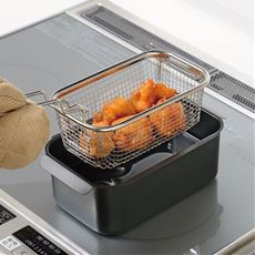 ポコフリット 角型揚げざる