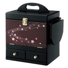 蒔絵風の高級感あふれるコスメボックス