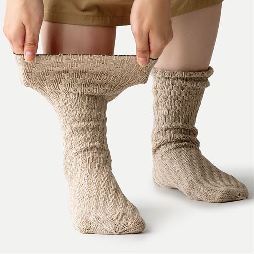 どんな足にもフィットするかかとのない靴下
