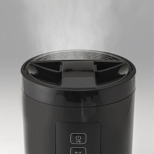 お部屋をしっかり加湿します<br>※ブラックの販売はございません。