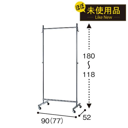 B (シングルタイプ/幅90cm) ※高さはB～G共通<br>※寸法の単位はcm、( ) 内は内寸です。寸法の幅にはフック部分を含みます。