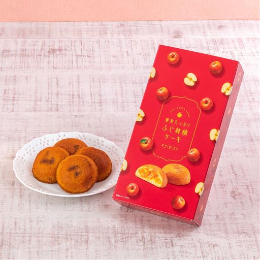 ひととえ「果実たっぷりふじ林檎ケーキ」