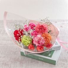 【母の日】花束「なないろカーネーション」
