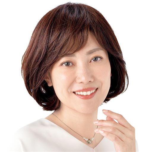 栗色<br>着用後
