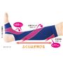 足裏からふくらはぎをねじり伸ばす新発想