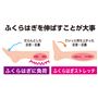 ふくらはぎを伸ばすことが大事 ※イメージ