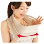 伸縮性がいいので、サッと着用できます。