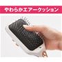 やわらかいクッションで頭皮を心地よく刺激します。
