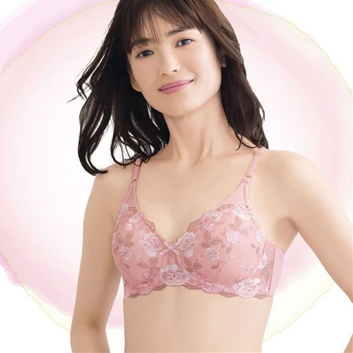 超厚手カップブラ(プチバストさんのブラ)(ノンワイヤー・モールドフルカップ)