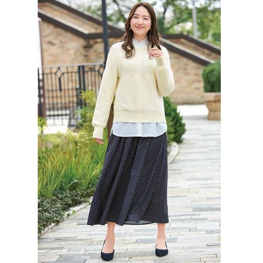 ネイビー系 コーディネート例